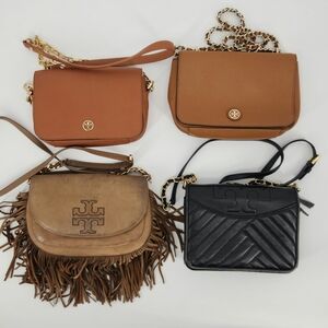 Lot of 4 - Tory Burch Crossbody Bags - Fair Condition